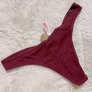 Pink thong panty NWT